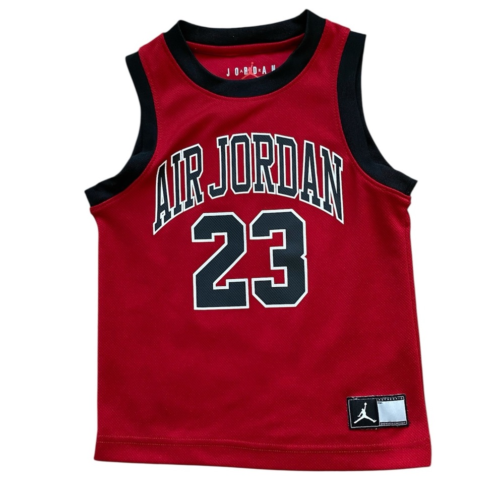 Boy’s Air Jordan Red #23 Jersey